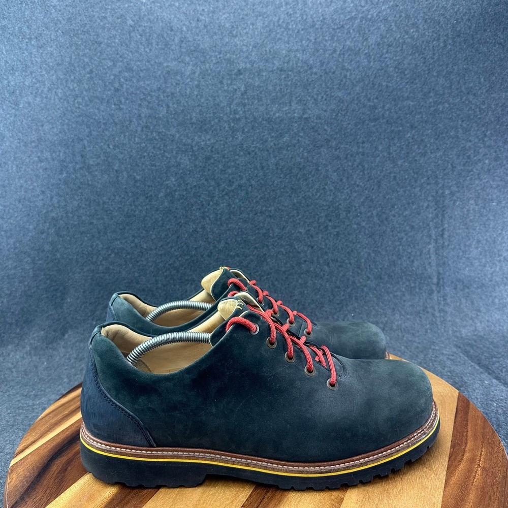 Samuel Hubbard Dress Shoes Mens 12 M Fresh Oxford Blue Hiking Lace Up M4100